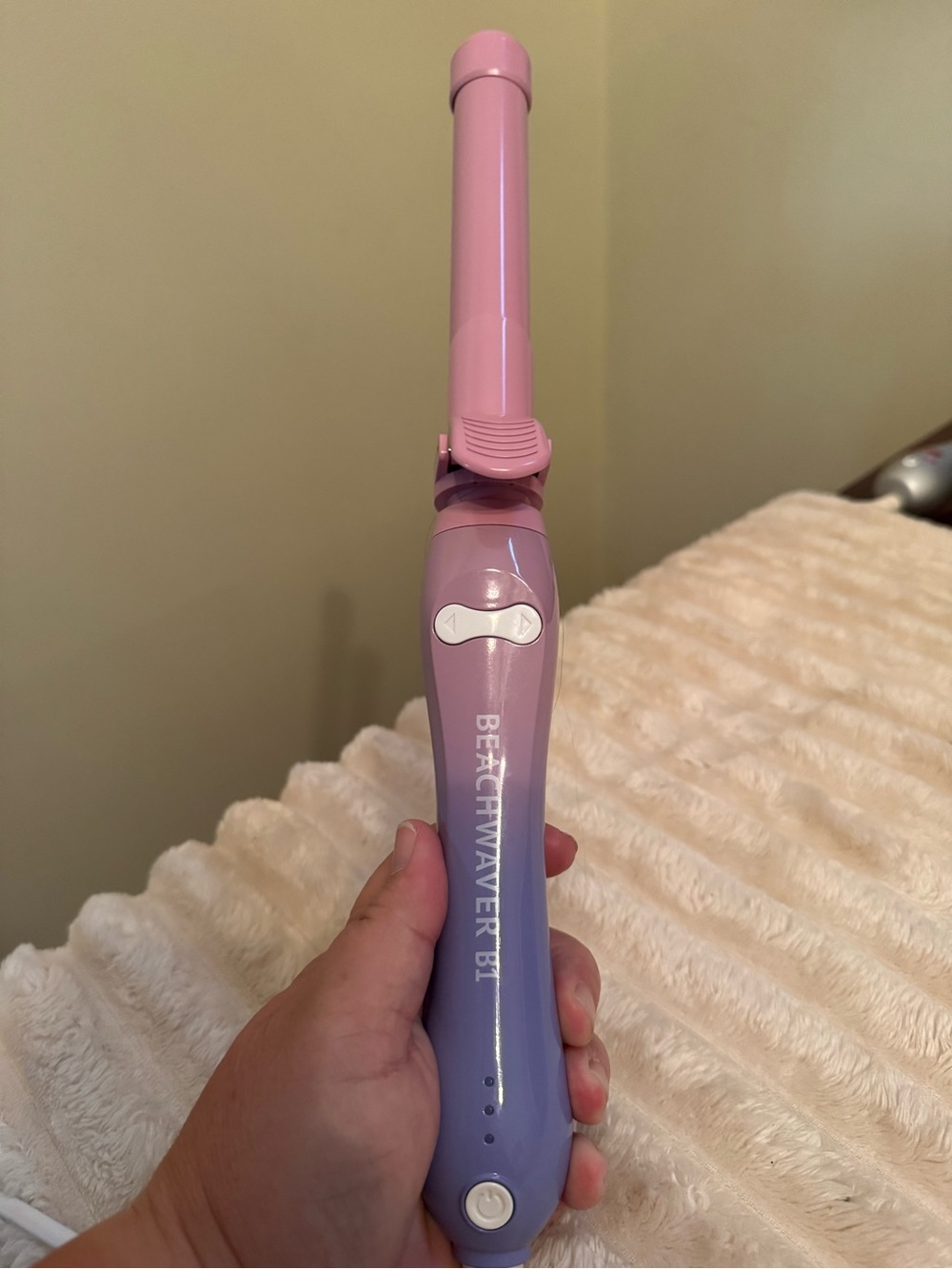 BEACHWAVER B1 Pink Lavender Curling Wand